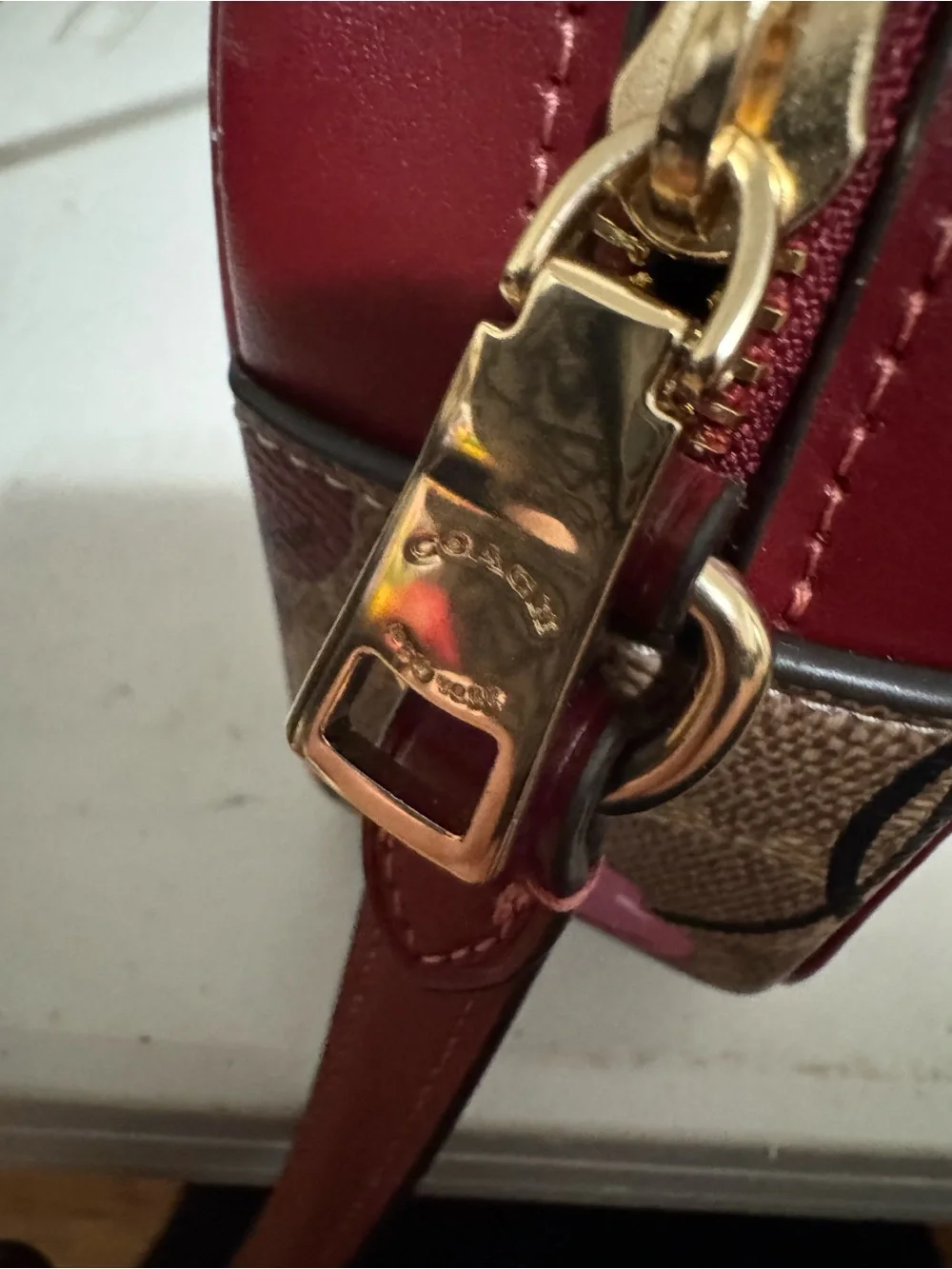 Coach crossbody signature
